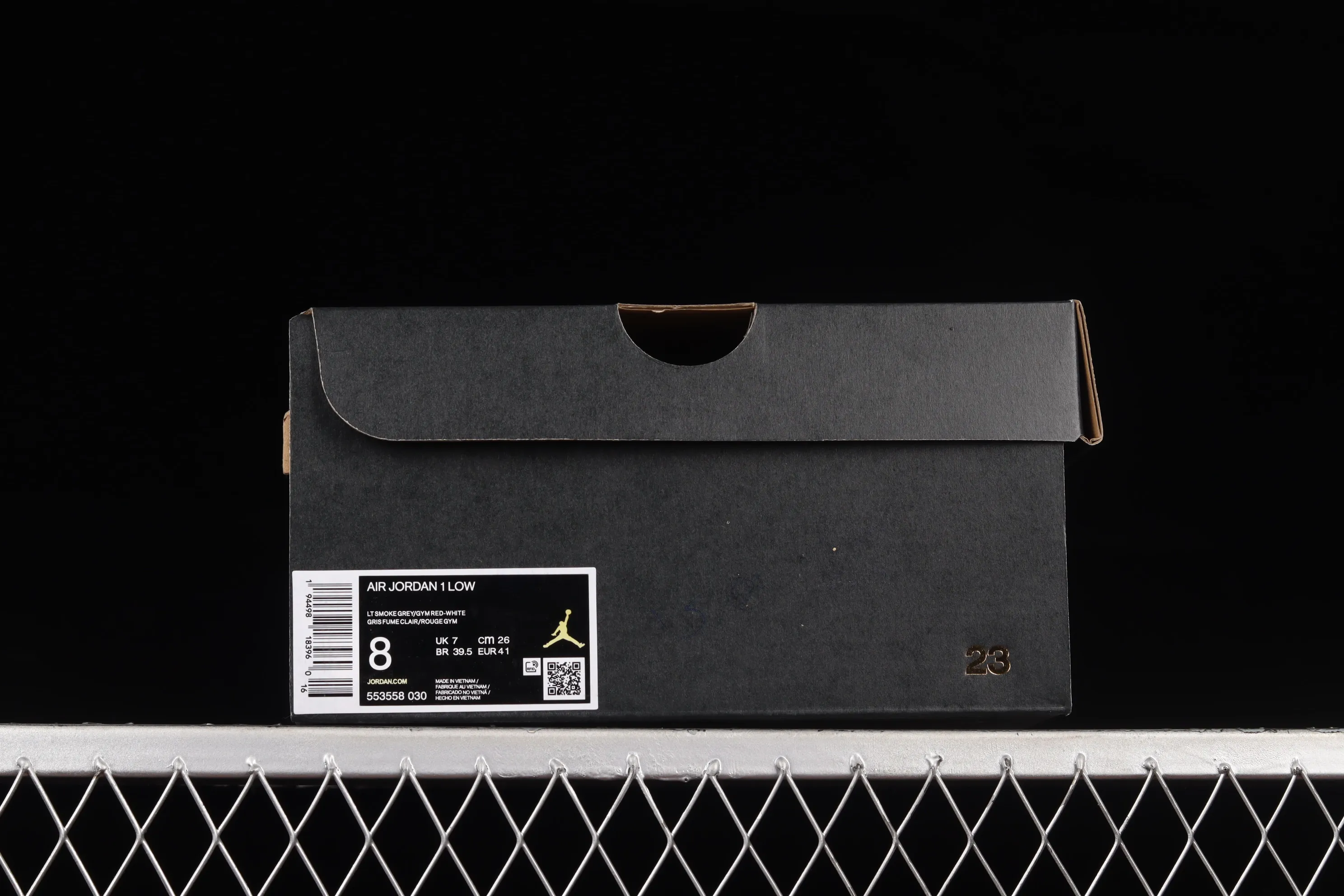 All categories Air Jordan Jordan series basketball shoes Air Jordan 1 Low G version pure original Air Jordan 1 Low "Light Smoke Grey" AJ1 Joe 1 Little Dior Smoke Gray 553558-030